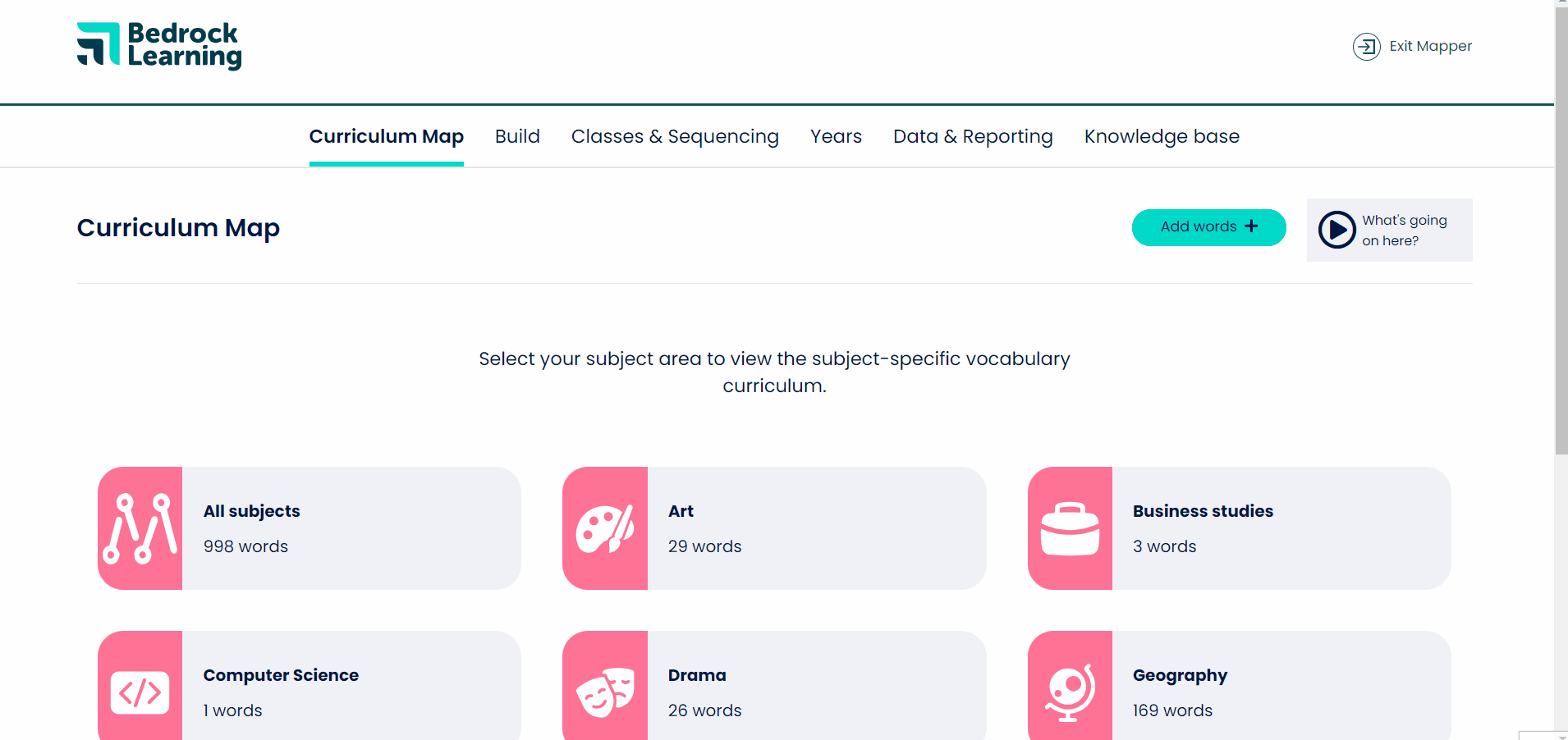 Configuring your classes in Mapper (WONDE)
